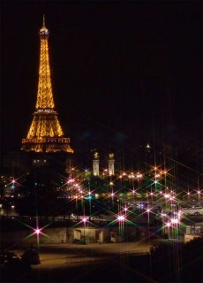 Eiffel Tower at Night